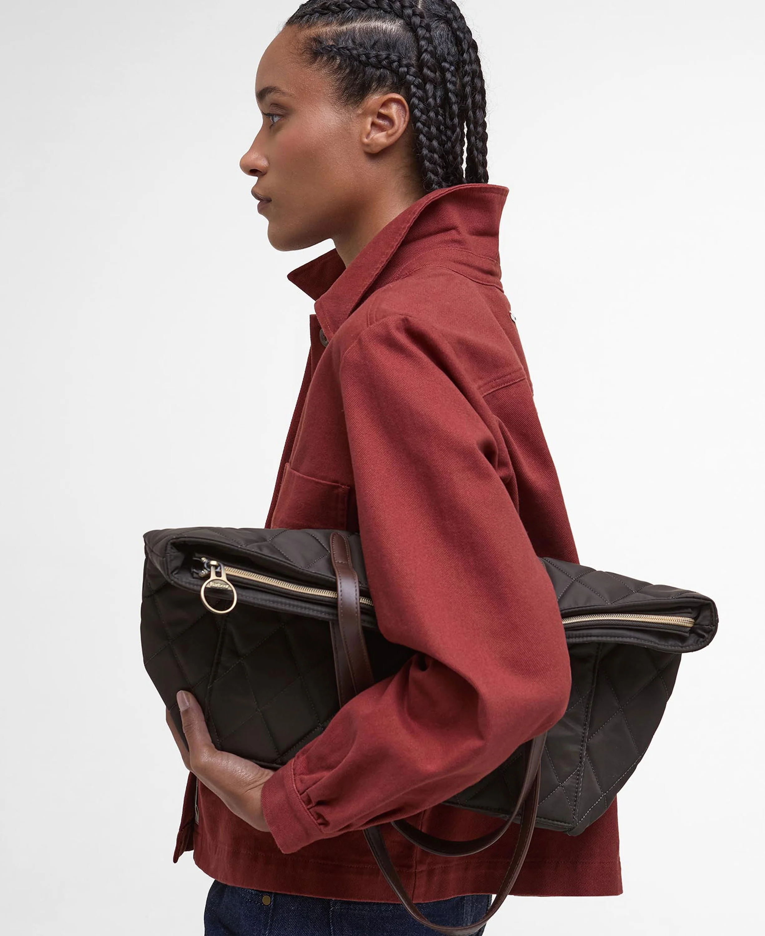 Willow Overshirt - Burnt Henna - Image 5