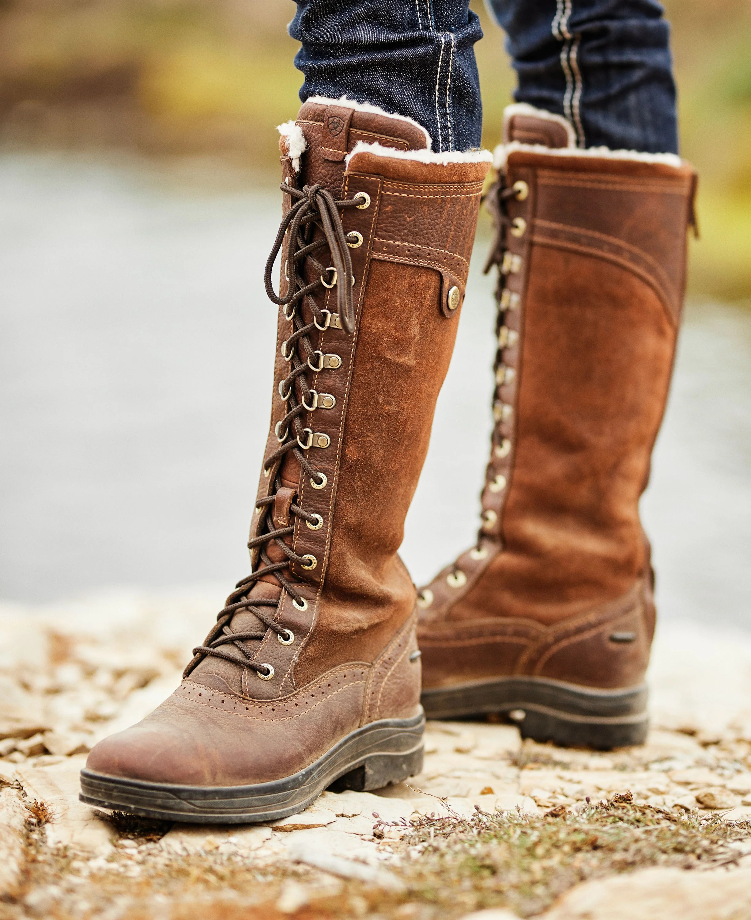 Wythburn Tall Waterproof Boot - Dark Brown - Image 9