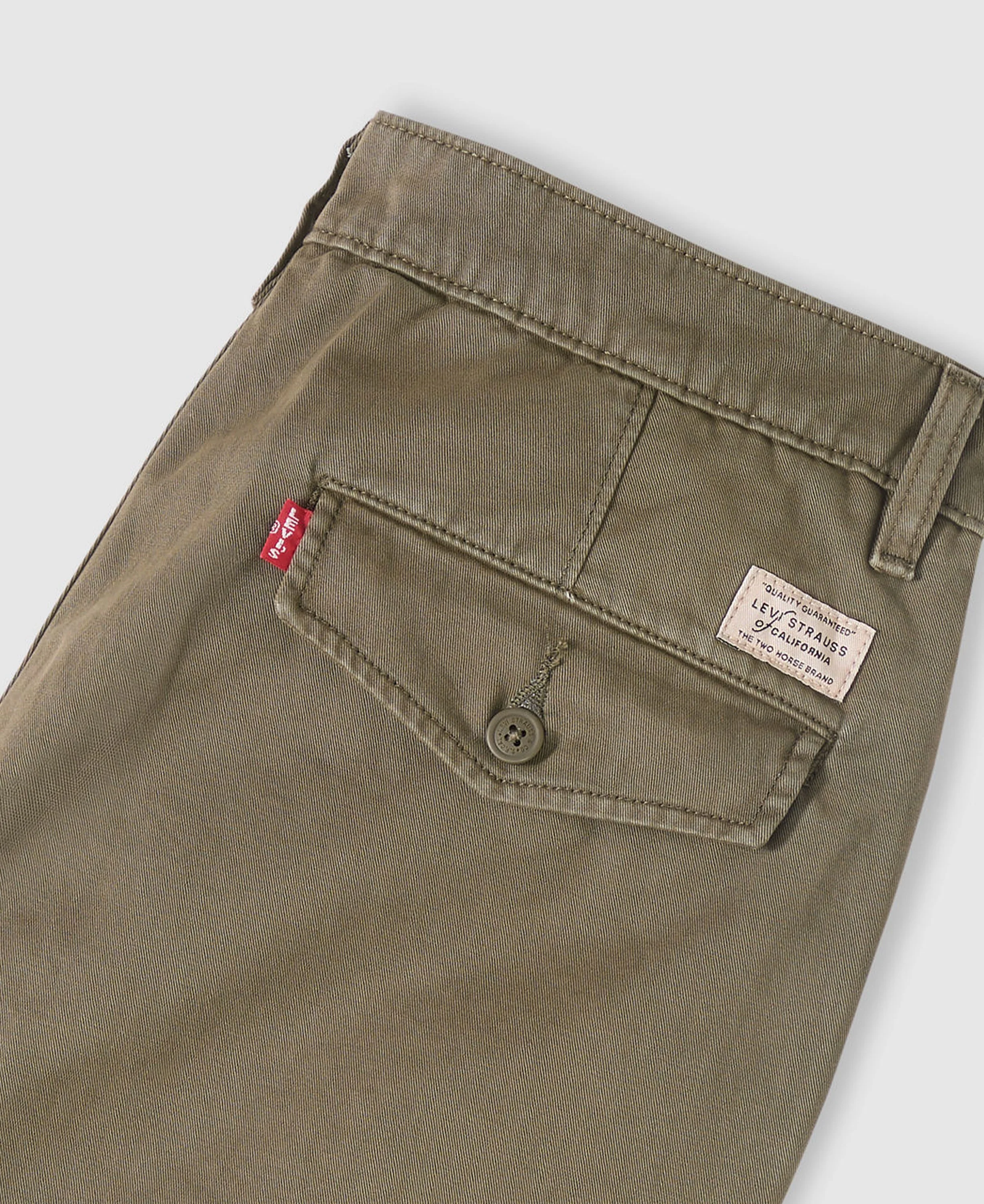XX Chino Authentic Relaxed - Maitake Brown Lightweight Twill Garment Dye - Image 6